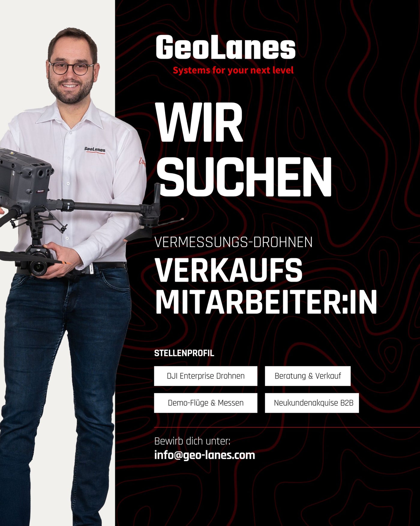 Stellenausschreibung bei GeoLanes