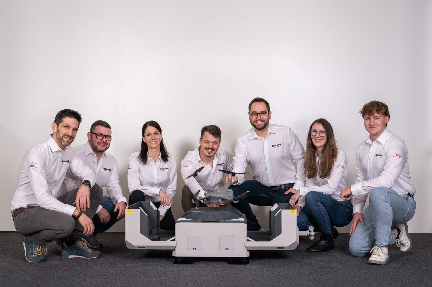Das Team von GeoLanes bei der Arbeit